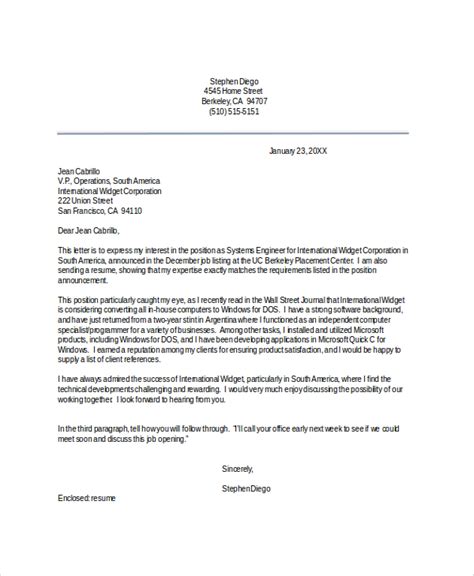 Resume and Cover Letter