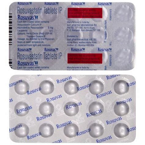 Rosuvastatin 5mg tablet