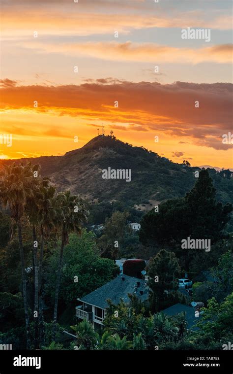 Runyon Canyon Park Sunset