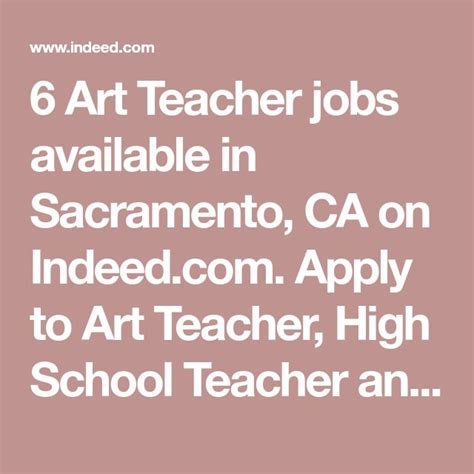 Sacramento teacher jobs