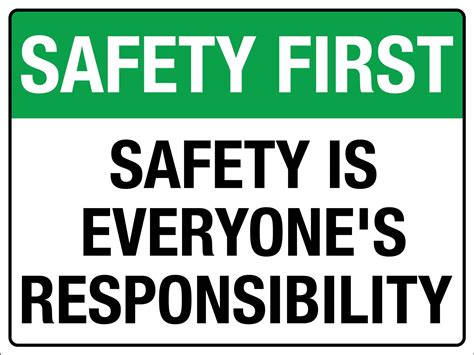 Safety First