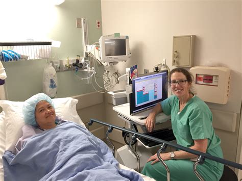 Pre-op nurse working in same-day surgery unit