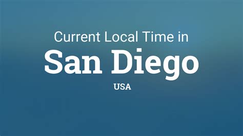 San Diego Current Time