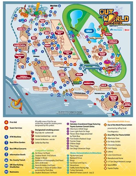 San Diego Fair Map
