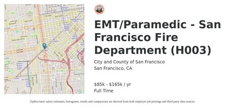 San Francisco Fire Department EMT Salary