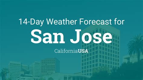 San Jose Weather Forecast Update