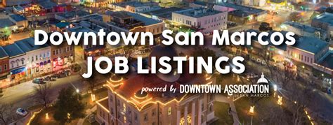 San Marcos Job Search