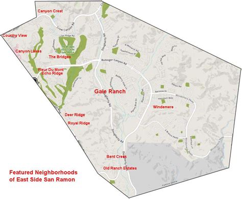 San Ramon Neighborhoods