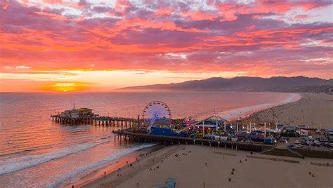 Santa Monica Beach Sunset
