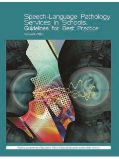 School-Based Speech Language Pathologist