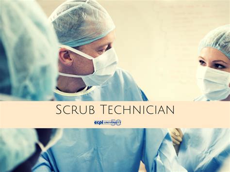 Scrub Technician Expert