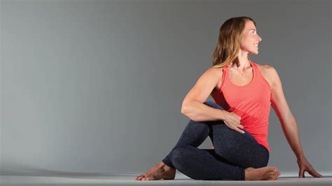 Couple in seated twist position
