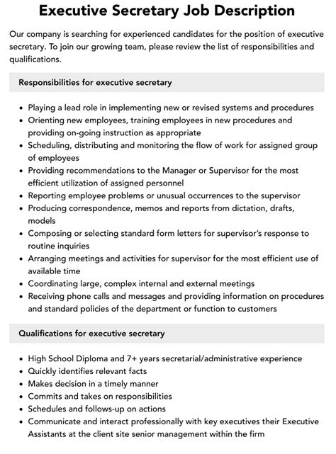 Secretary positions near me