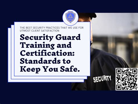 Security Guard Training and Certification