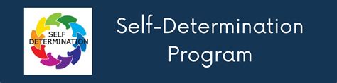 Self-Determination Program
