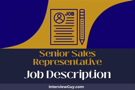 Senior Sales Representative