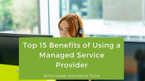 Service Provider Benefits