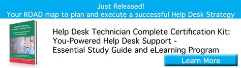 Service Desk Technician Certification