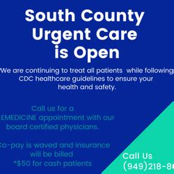 Services Offered at Urgent Care San Clemente