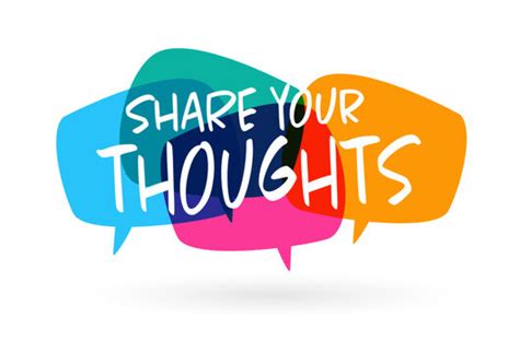 share your thoughts