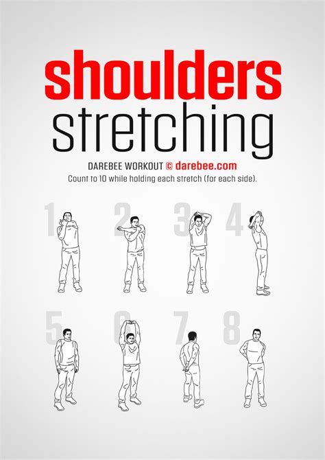 A person stretching their shoulders
