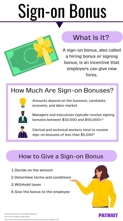 Jobs with sign-on bonuses