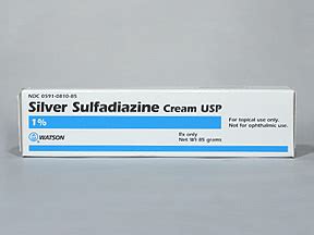 Silver sulfadiazine cream surgical site infections