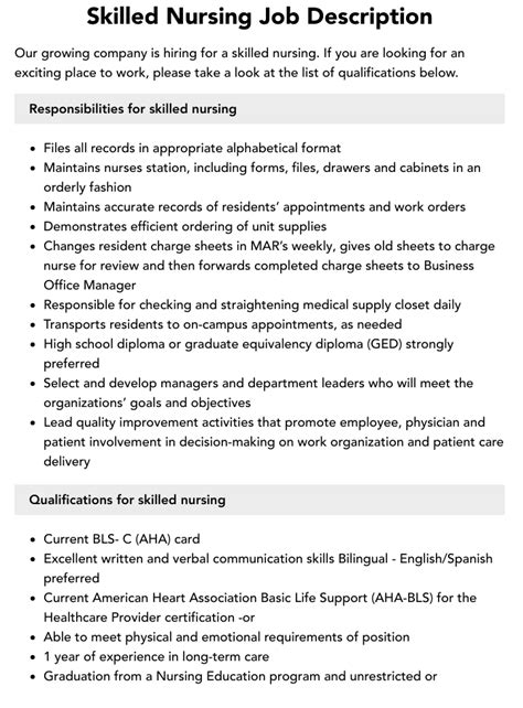 Skilled Nursing Facility Administrator Job Opportunities