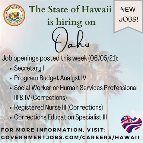 State of Hawaii Jobs