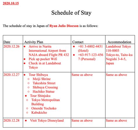 Stay on Schedule