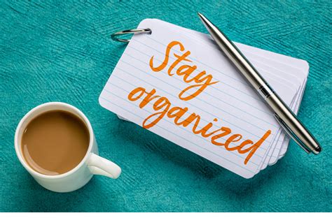 Staying Organized and Adaptable