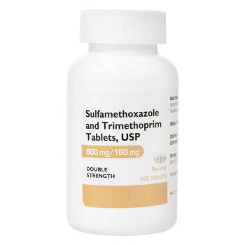 Sulfamethoxazole and Trimethoprim 800/160 Mg Tablet