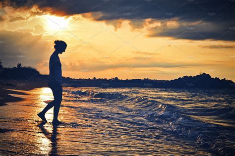 Sunset Beach Walk