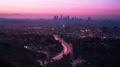 Sunset at Los Angeles