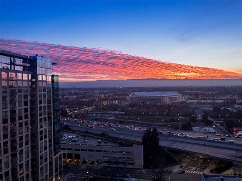 Sunset in San Jose