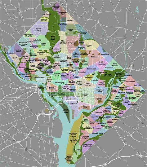 Surrounding Neighborhood Washington D.C.