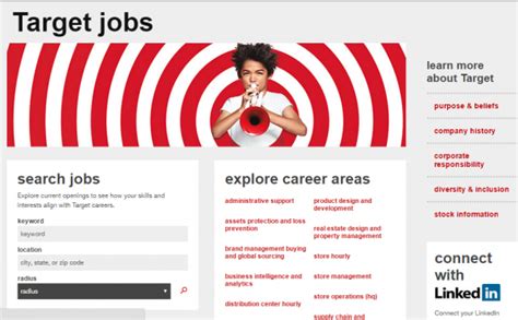 Target Careers Job Application