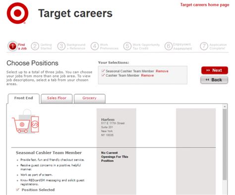 Target Careers Login