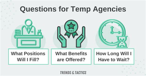 Tips for working with a temp agency