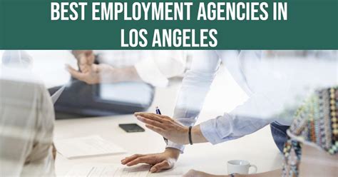 Top Temp Job Agencies in LA