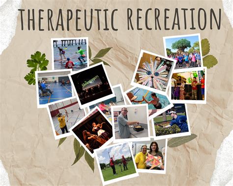 Therapeutic Recreation Therapist Job Description