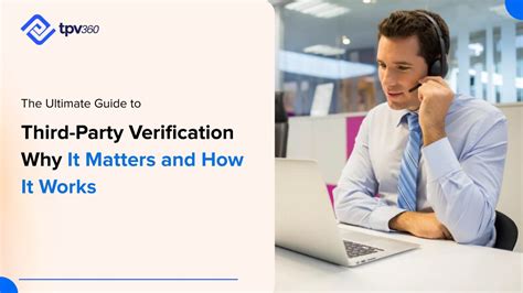 third-party verification