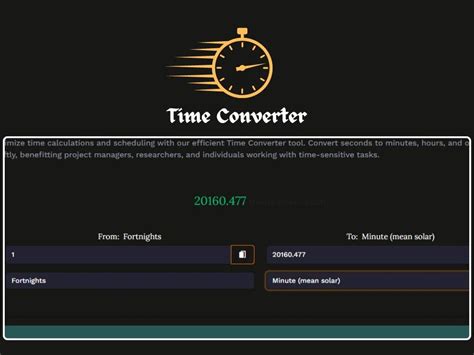 Time Converter Tools