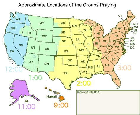 Time in WA US