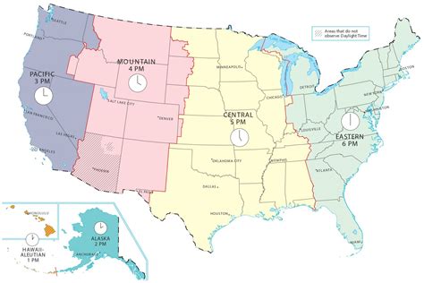 Time Zone Boundaries