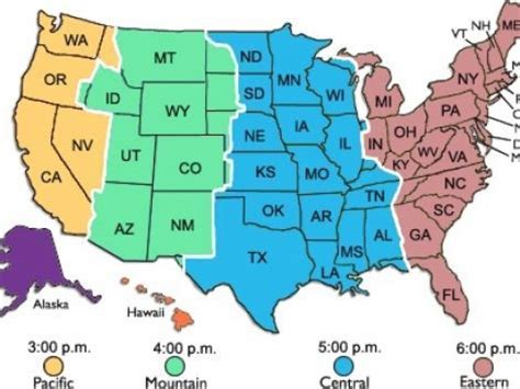 Time Zone Boundaries