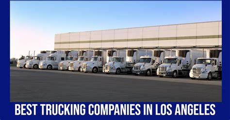 Top trucking companies in Los Angeles