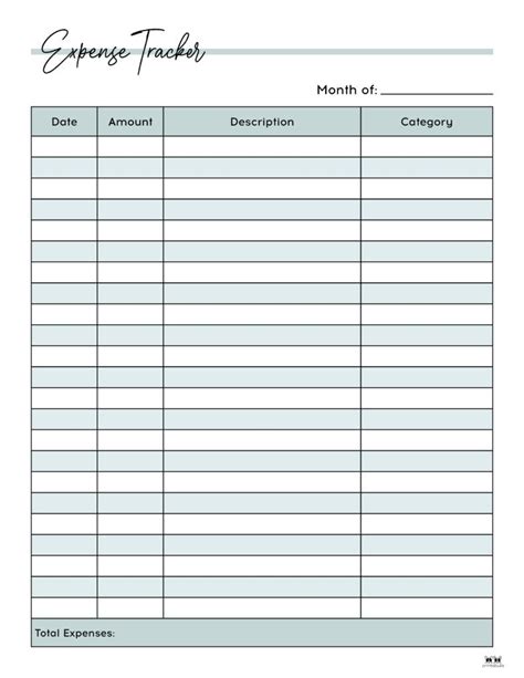 Track Expenses