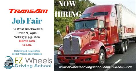 Truck Driver Job Fairs