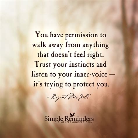 Trust Your Instincts